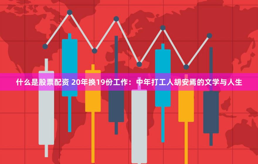 什么是股票配资 20年换19份工作：中年打工人胡安焉的文学与人生