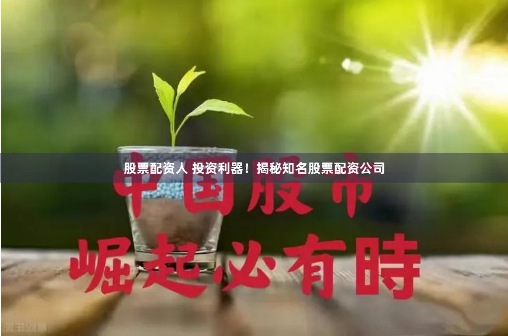 股票配资人 投资利器！揭秘知名股票配资公司